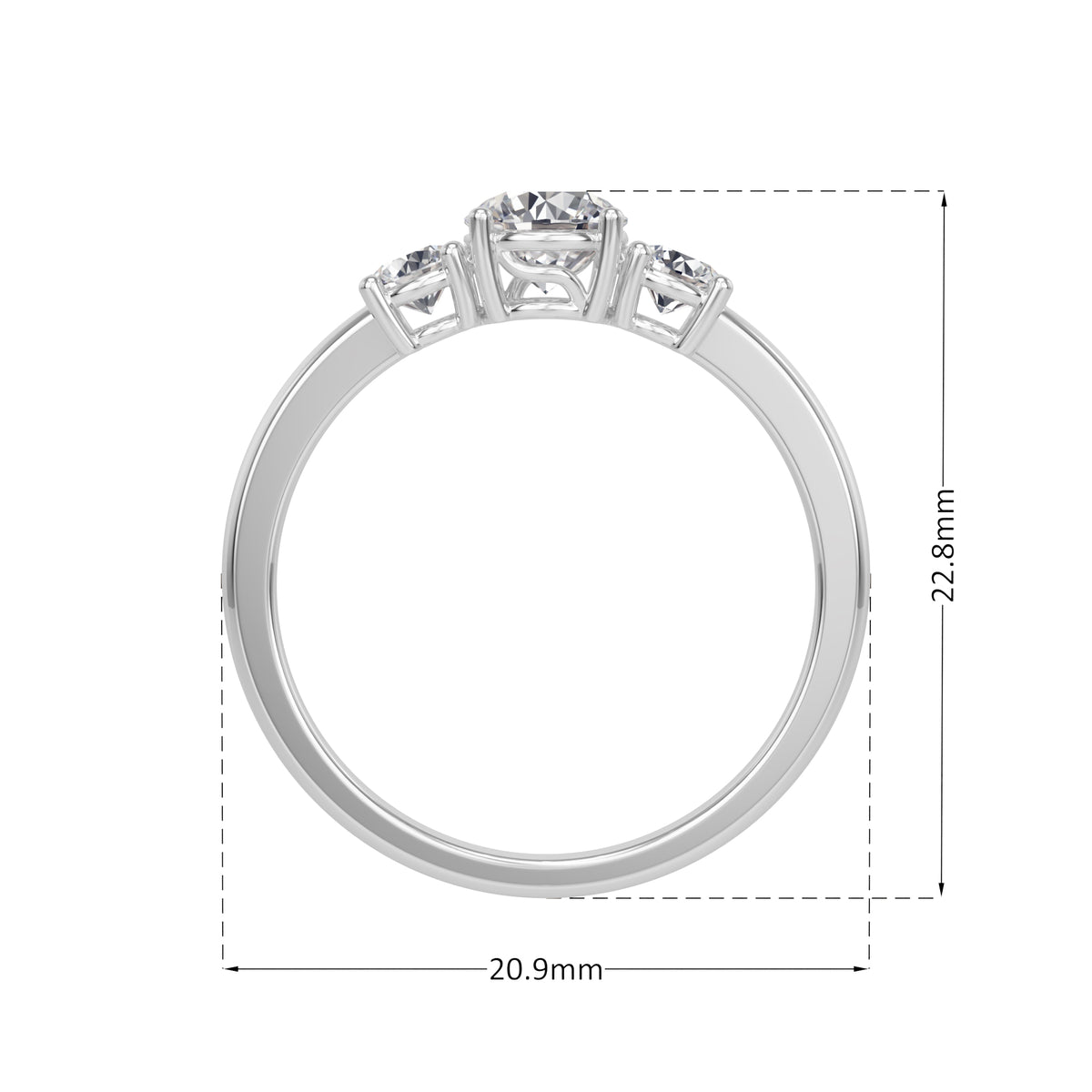 trinity band ring