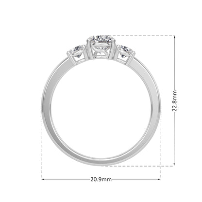 Trinity Band Ring