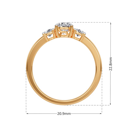 Trinity Band Ring