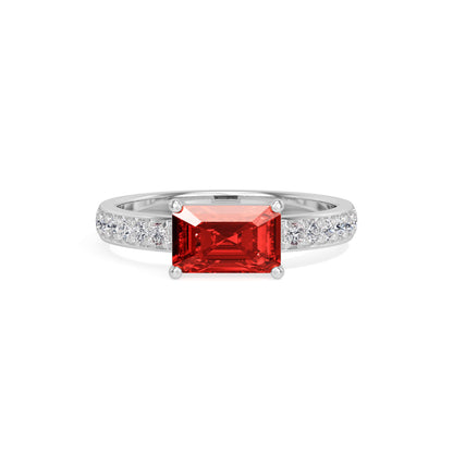 Regal Ruby Ring