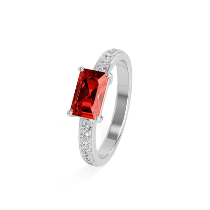 Regal Ruby Ring