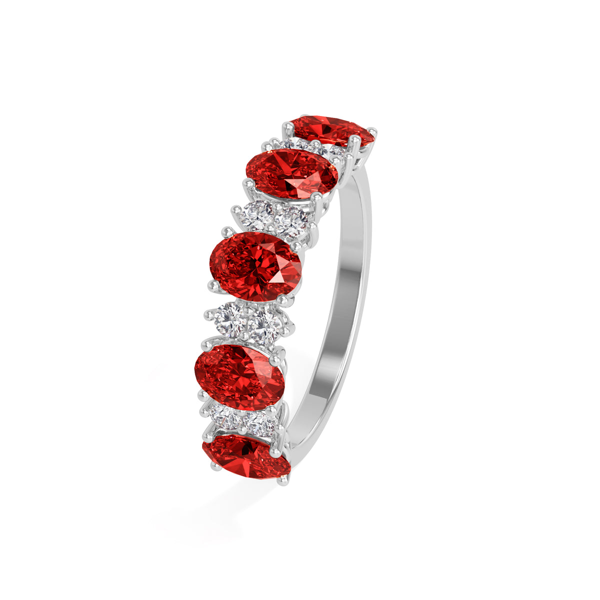 ruby vine ring