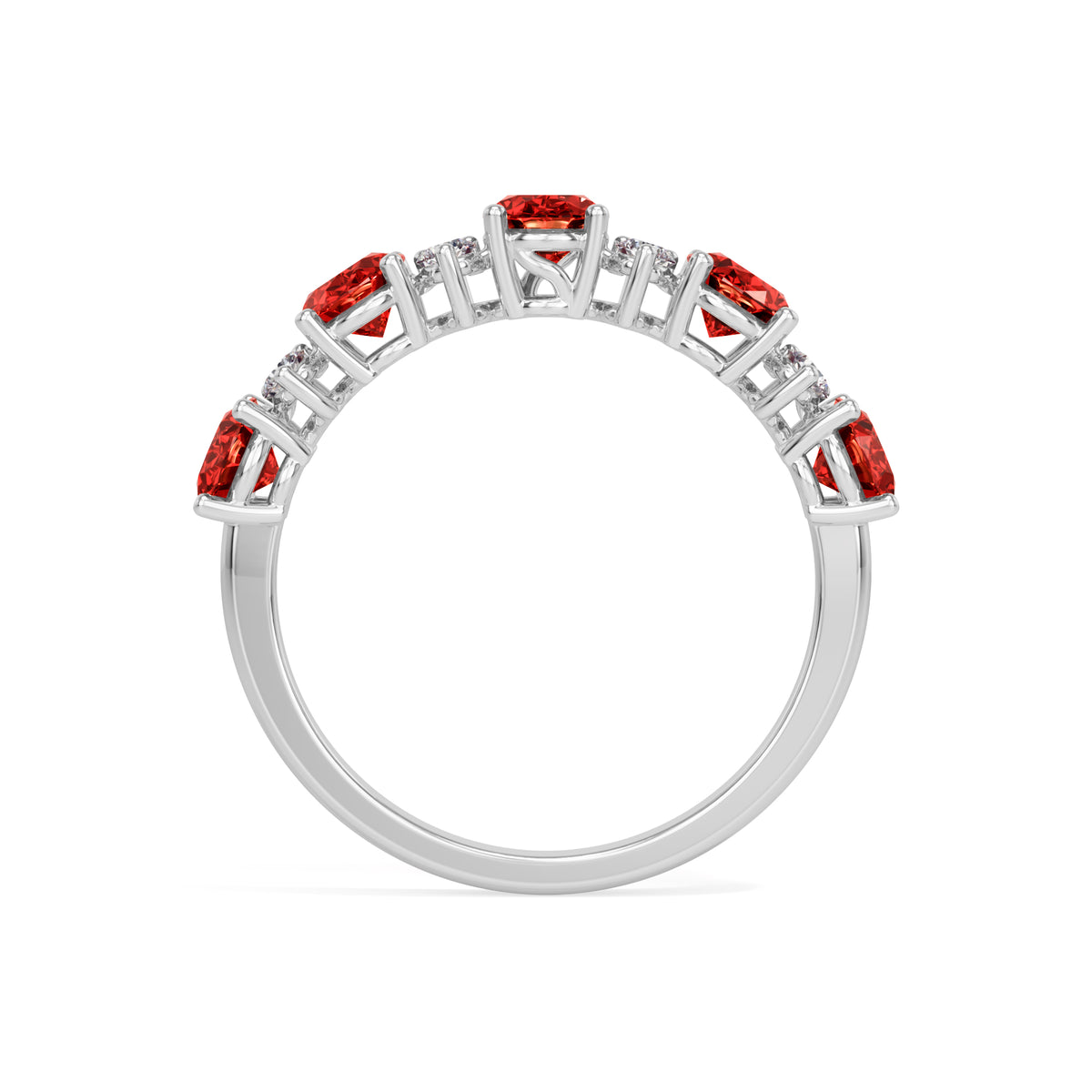 ruby vine ring