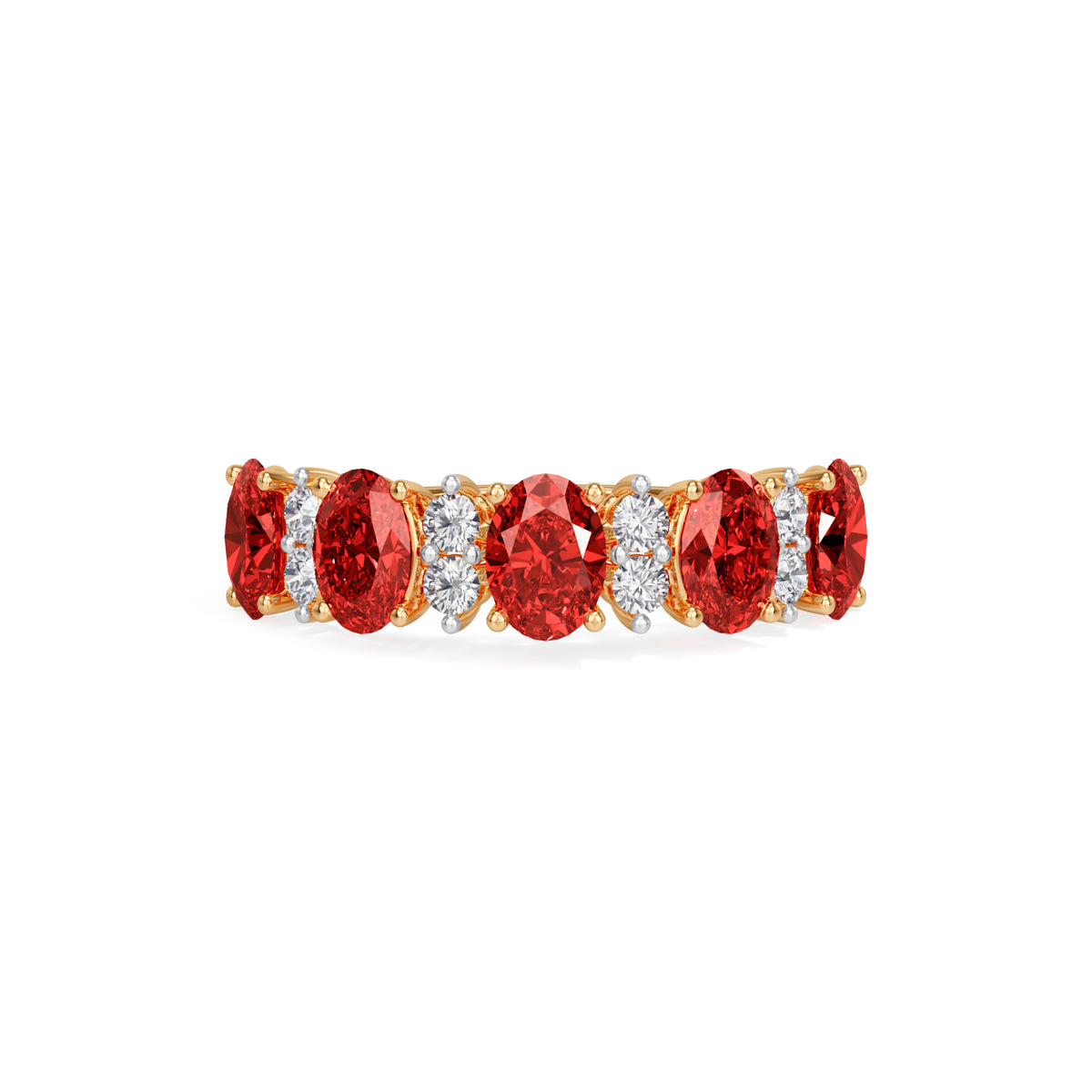 ruby vine ring