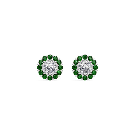 Emerald Bloom Earring