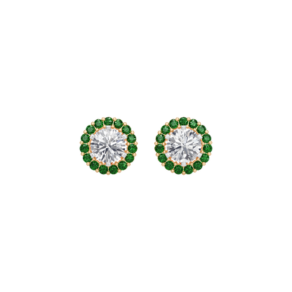 Emerald Bloom Earring