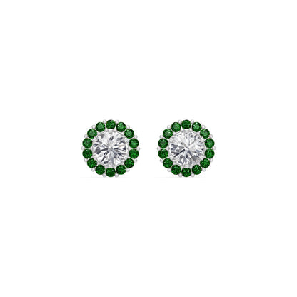 Emerald Bloom Earring