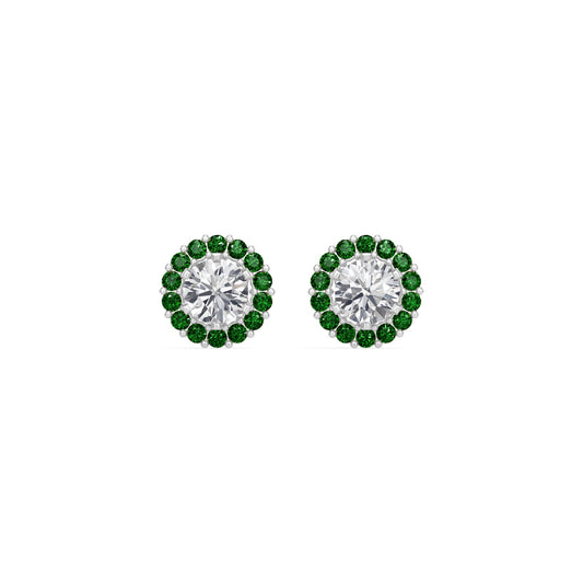 Emerald Bloom Earring