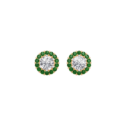Emerald Bloom Earring
