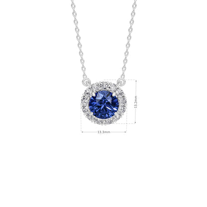 Luna Blue Pendant