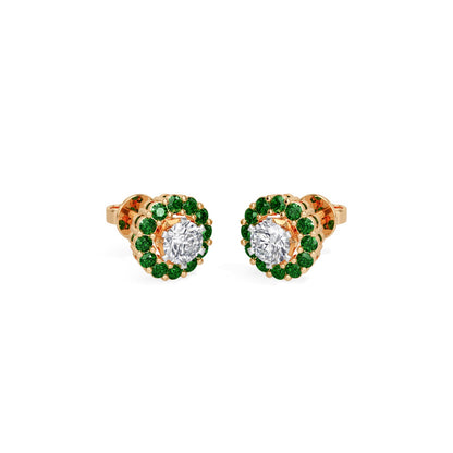 Emerald Bloom Earring