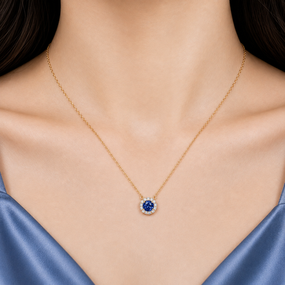 Luna Blue Pendant