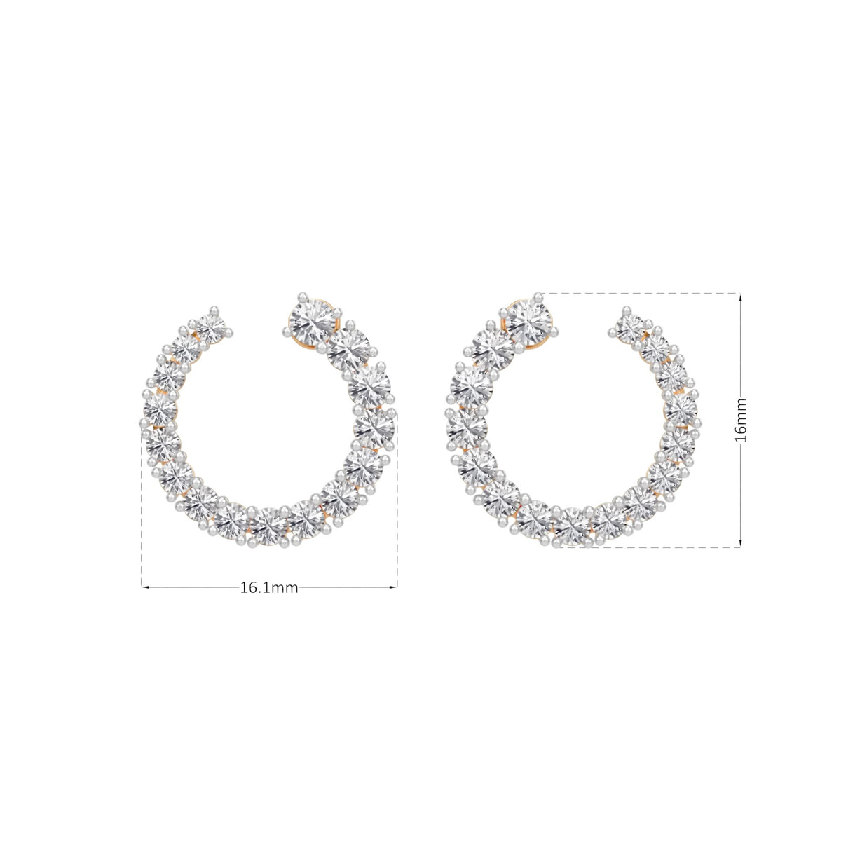 halo hoops earring