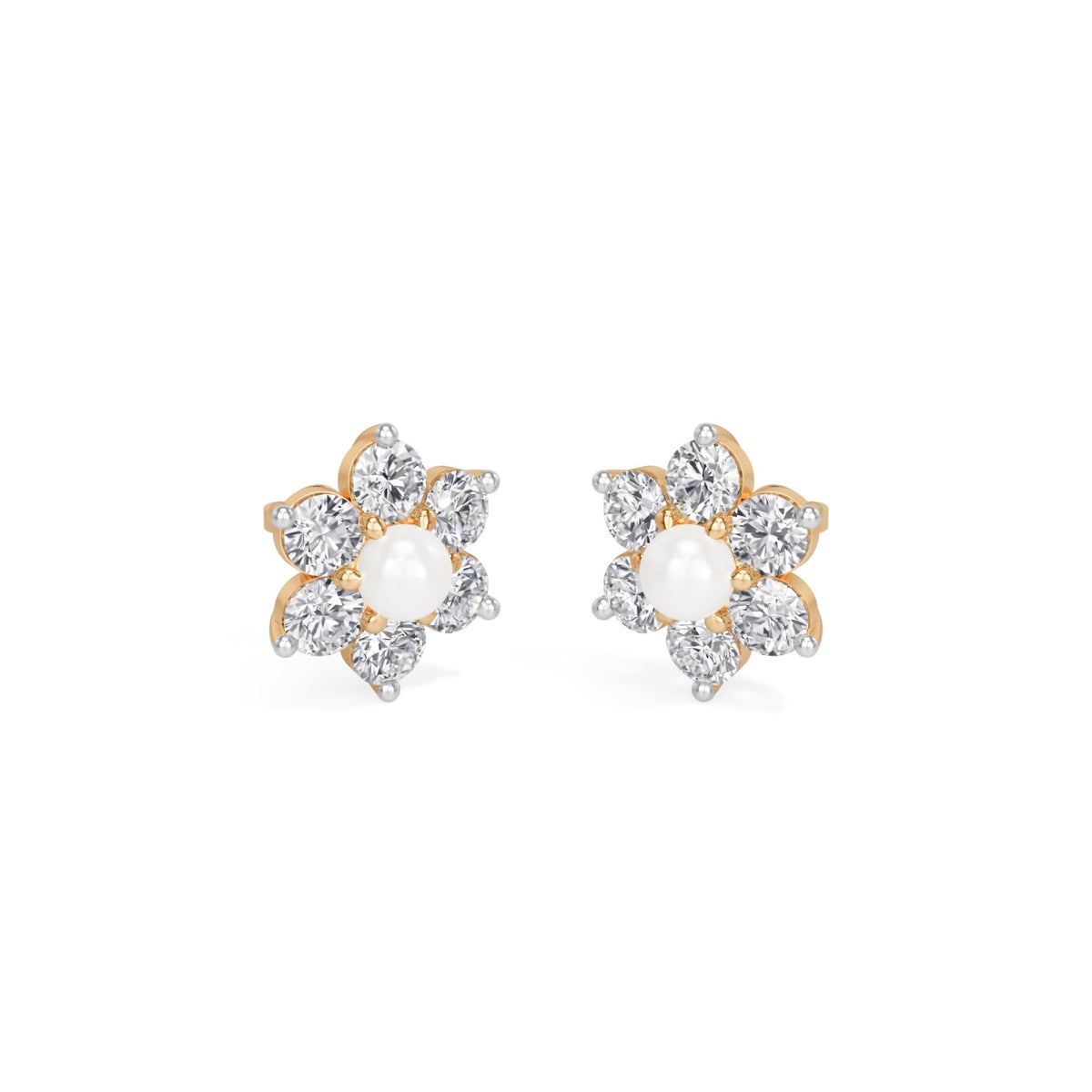 rosette earring