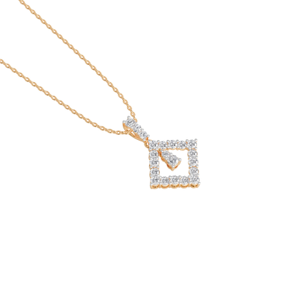 Kite Lock Hoops Pendant