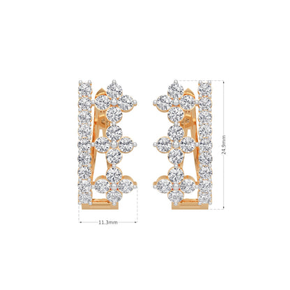 Blossom Huggies Earring
