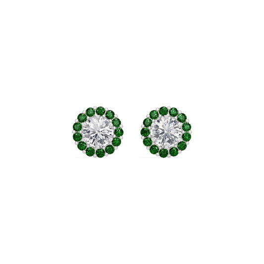 Emerald Bloom Earring
