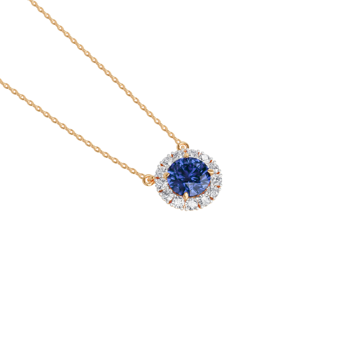 luna blue pendant
