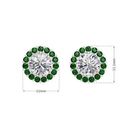 Emerald Bloom Earring