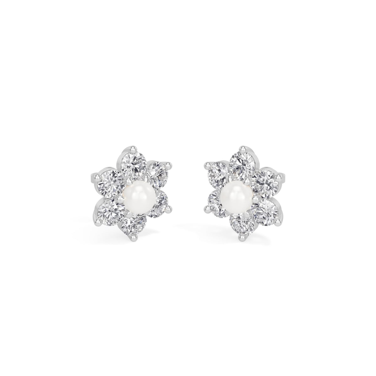rosette earring