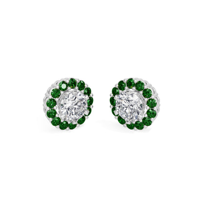 Emerald Bloom Earring