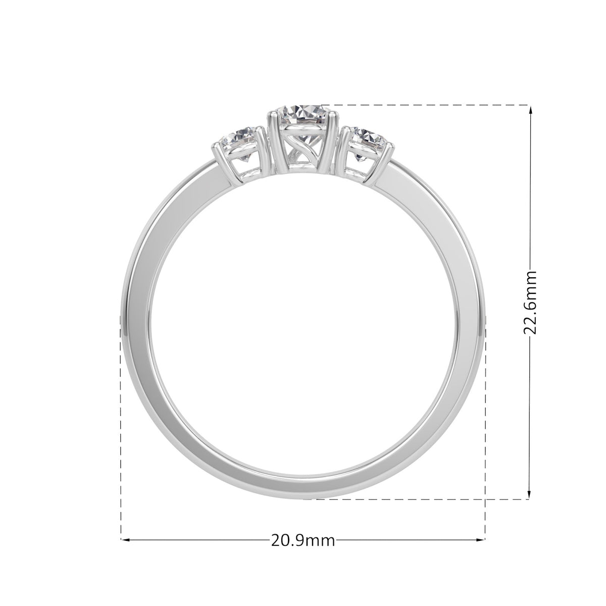 trinity band ring