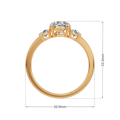 Trinity Band Ring