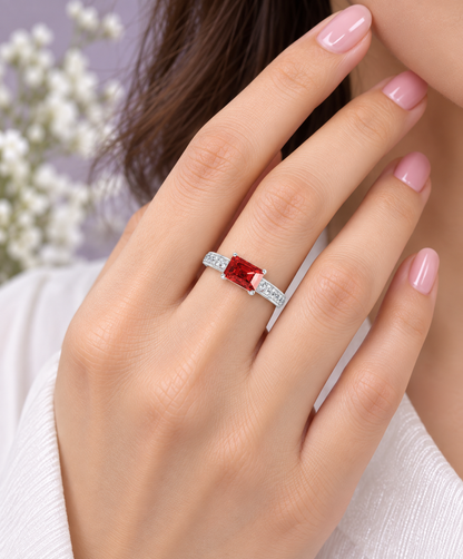 Regal Ruby Ring