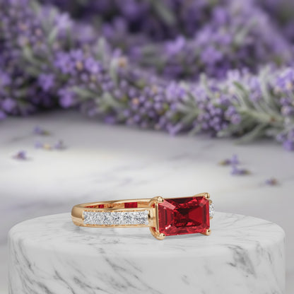 Regal Ruby Ring