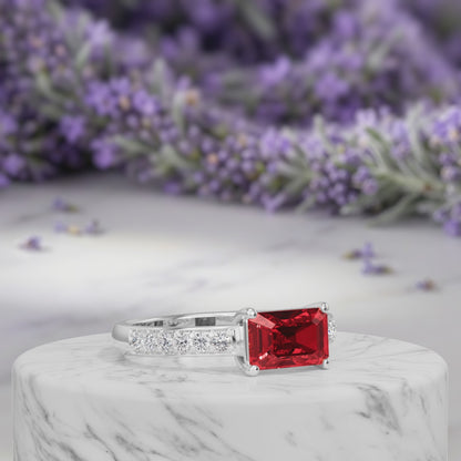 Regal Ruby Ring